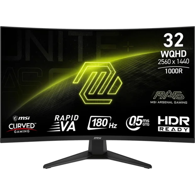 Игровой монитор MSI MAG 325CQF (9S6-3DC11H-085)